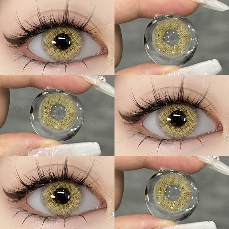 Eyeshare Softlens Miki Gray 1 Pasang 14.0mm