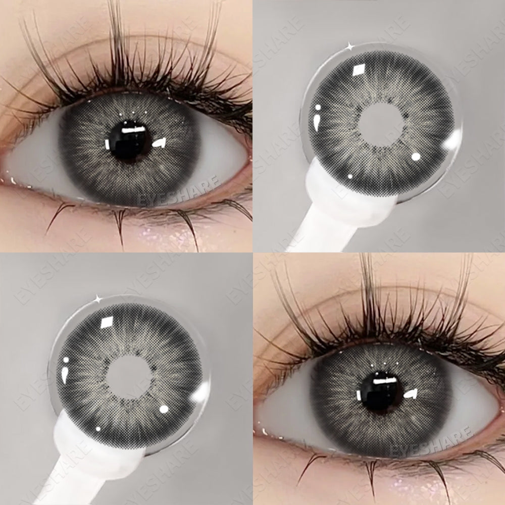 Eyeshare Softlens Minus Estonia Gray 1Pasang 14.5mm Lensa Kontak Minus