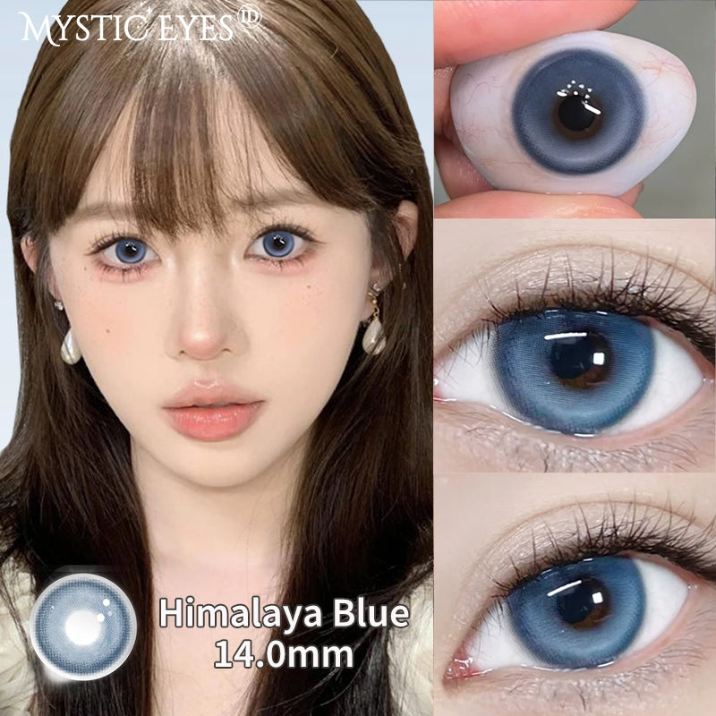 Mysticeyes Magic Series 14.5mm Contact Lenses (1 Pair) - 6 Month Use
