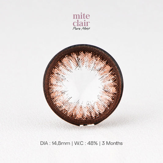 Eyelovin Softlens Mite Clair Pure Moist - Juno Brown (1 pc/sebelah)