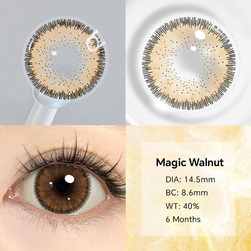 Mysticeyes Softlens Big eyes Series Black 14.5MM