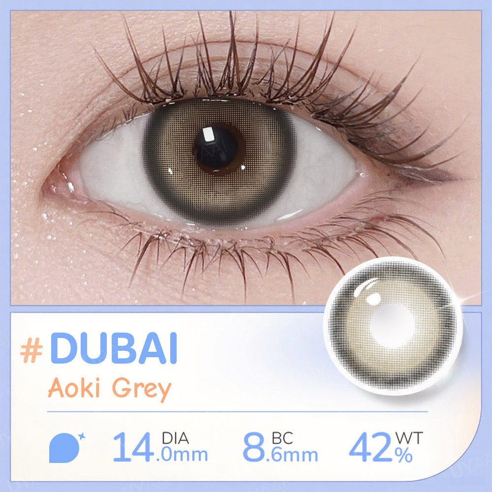 UYAAI softlens 14.5MM Minus 0.00 s/d -6.00 Mata Korea seri K4 Sepasang LENSA KONTAK 6Bulan