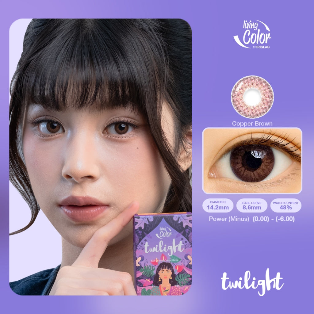 Living Color Twilight Softlens - MINUS & NORMAL by Irislab