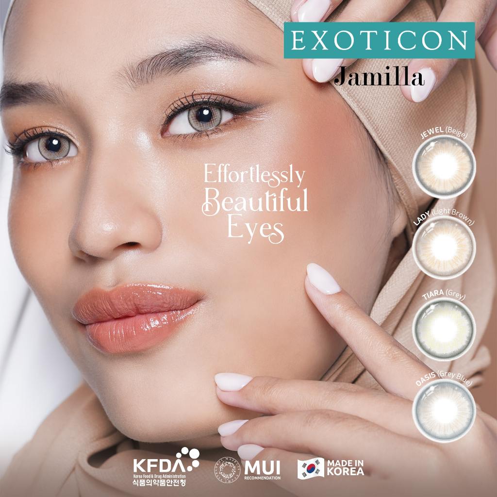Exoticon Softlens Jamilla All Series (Plano Only)