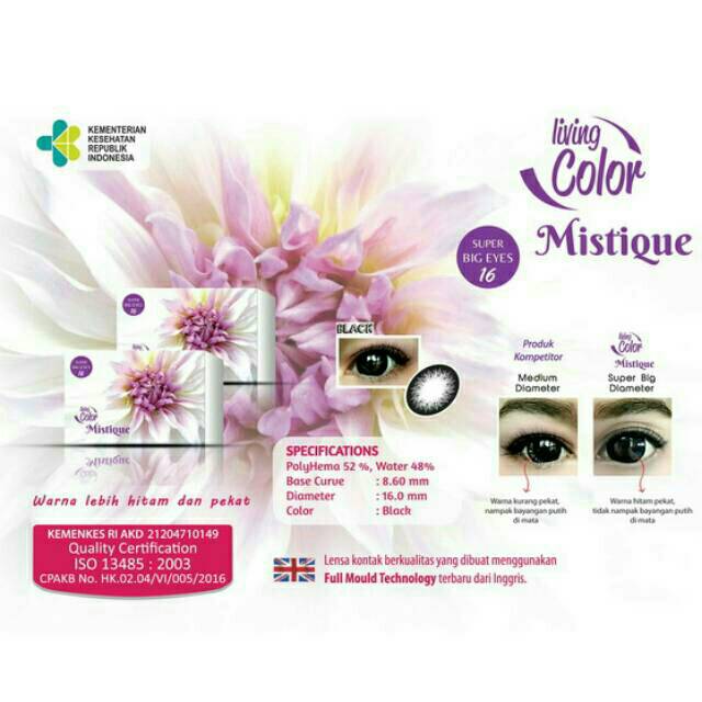 SOFTLENS LIVING COLOR MISTIQUE , SOFTLENS LC COLOR