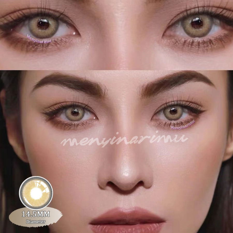 Eyeshare Diamond Brown 14.5mm Softlens