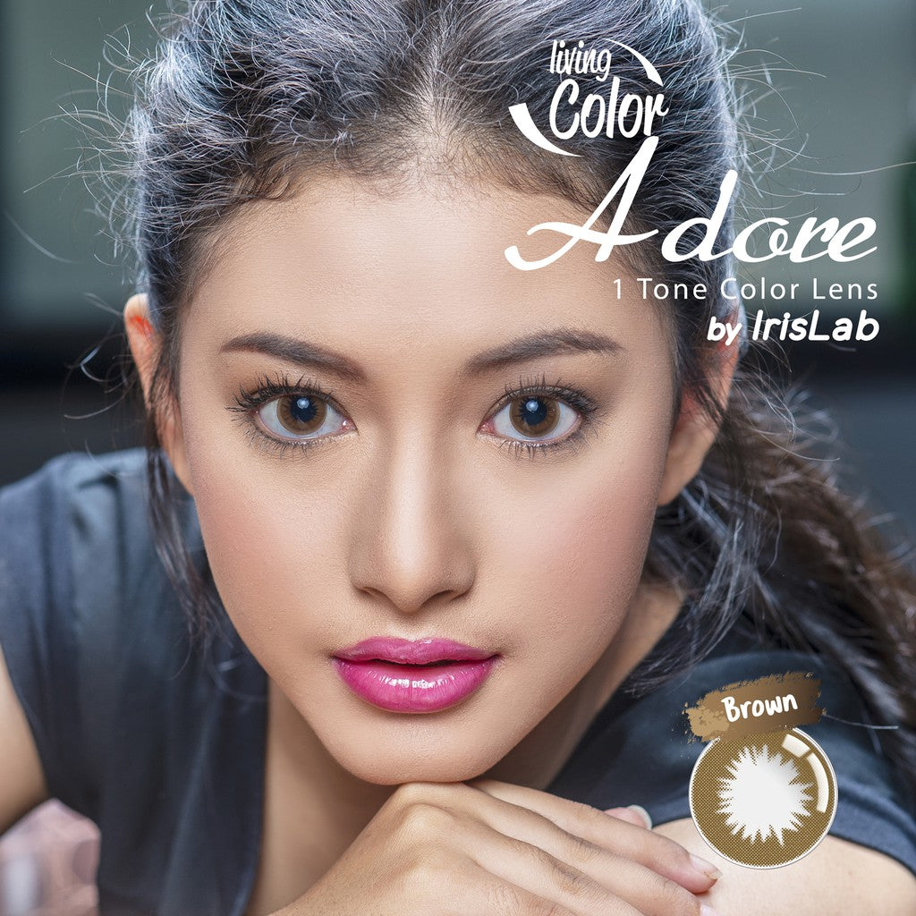 Living Color Adore 1 Tone Softlens - MINUS & NORMAL by Irislab