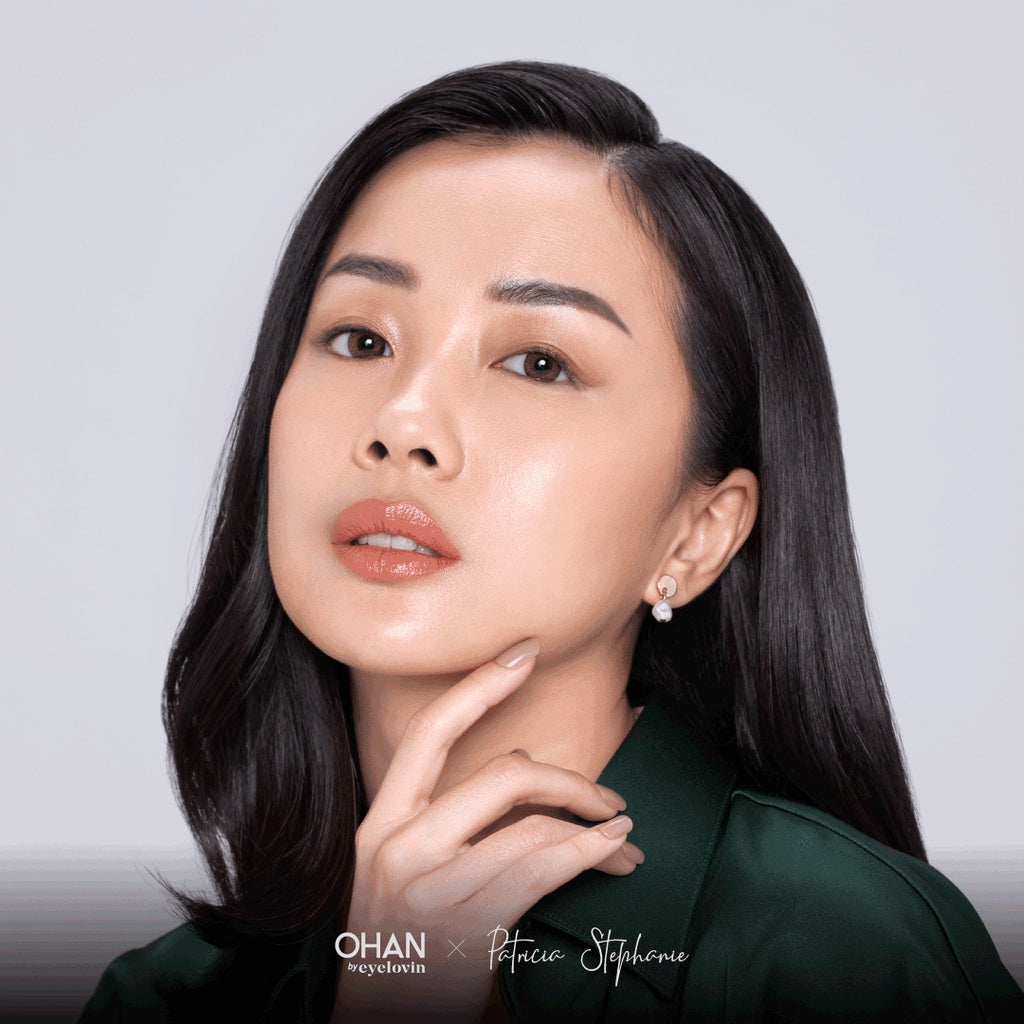 EYELOVIN Softlens OHAN - Guri Brown - Softlens Brown Premium MPC untuk Mata Sensitif Semi Natural - Cocok untuk Wedding dan Bold Look - Bisa Normal dan Minus up to -10.00 (1 pc/sebelah)