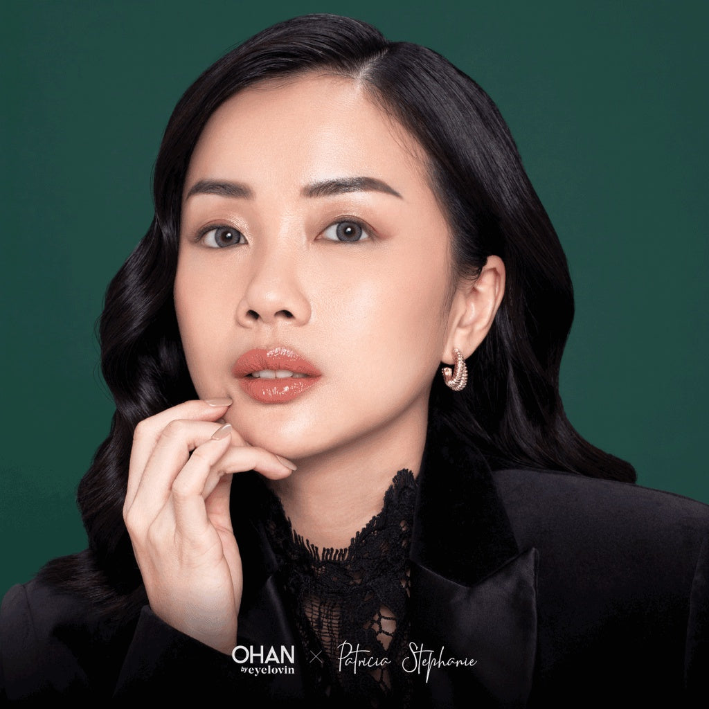 EYELOVIN Softlens OHAN - Guri Grey - Softlens Grey Premium MPC untuk Mata Sensitif Semi Natural - Cocok untuk Wedding dan Bold Look - Bisa Normal dan Minus up to -10.00 (1 pc/sebelah)