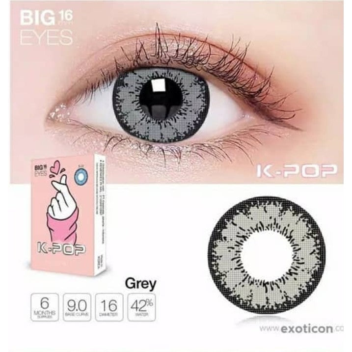 SOFTLENS K-POP NORMAL / KPOP BIG EYES 16MM by  EXOTICON