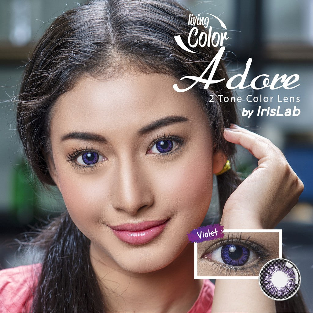 Living Color Adore 2 Tone Softlens - MINUS & NORMAL by Irislab