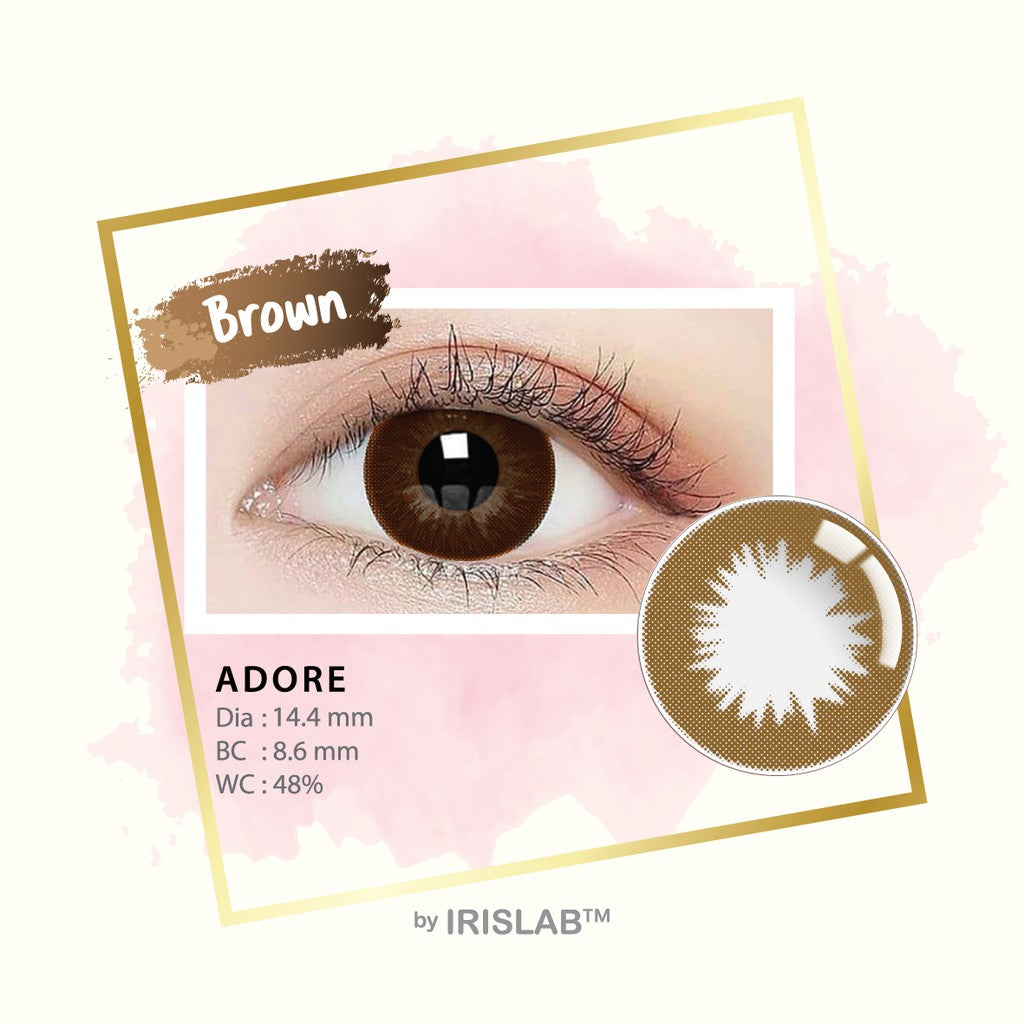 Living Color Adore 1 Tone Softlens - MINUS & NORMAL by Irislab