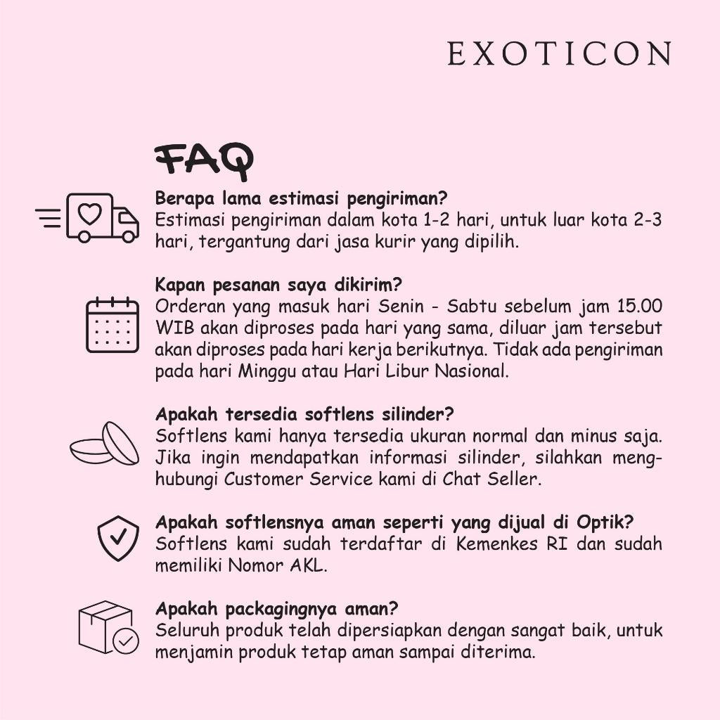 Exoticon Softlens Jamilla All Series (Plano Only)