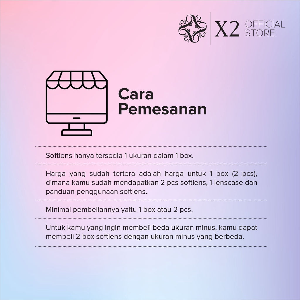 X2 Sanso Black Softlens - Ebony