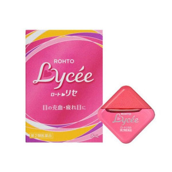 Naturalens Rohto Lycee Eye drop (Tetes mata untuk softlens dan tetes mata biasa) 8ml