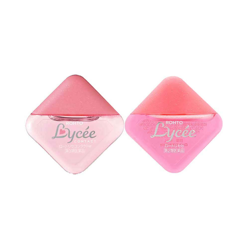 Naturalens Rohto Lycee Eye drop (Tetes mata untuk softlens dan tetes mata biasa) 8ml