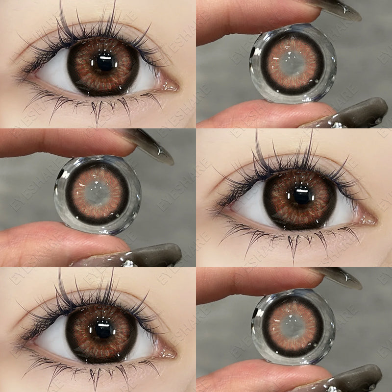 Eyeshare Softlens Swan Gray 1 Pasang 14.5mm