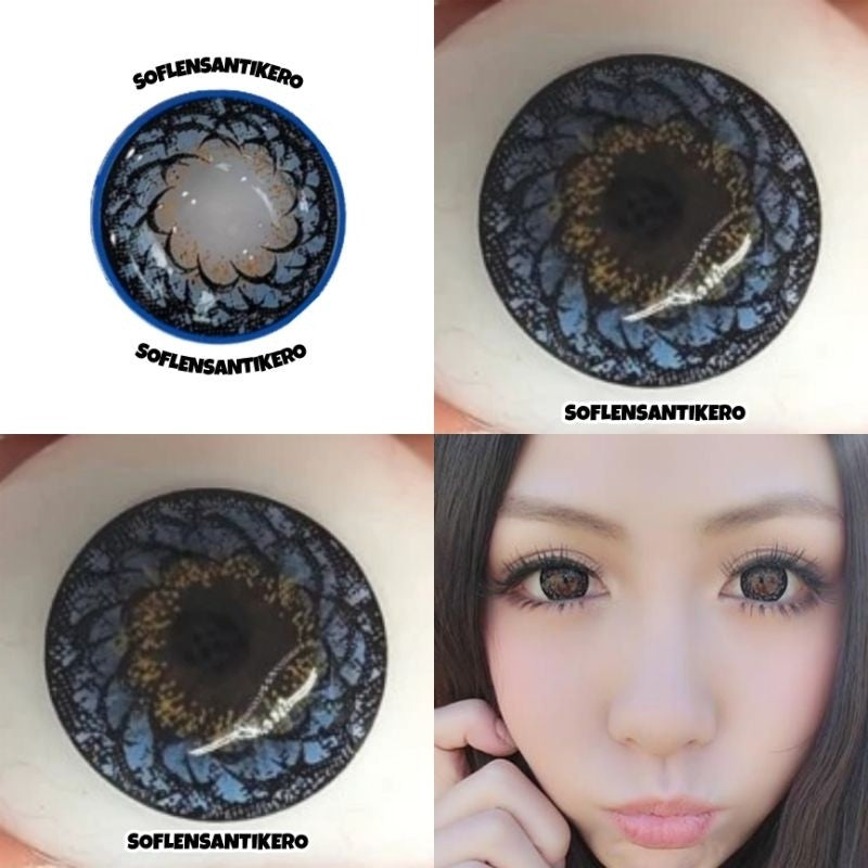 SOFTLENS Highest Water Content 60% | 20MM Diameter | Flower Yogurt | Original Guarantee & Factory Sealed