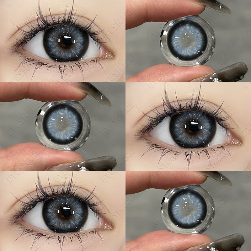 Eyeshare Softlens Swan Gray 1 Pasang 14.5mm