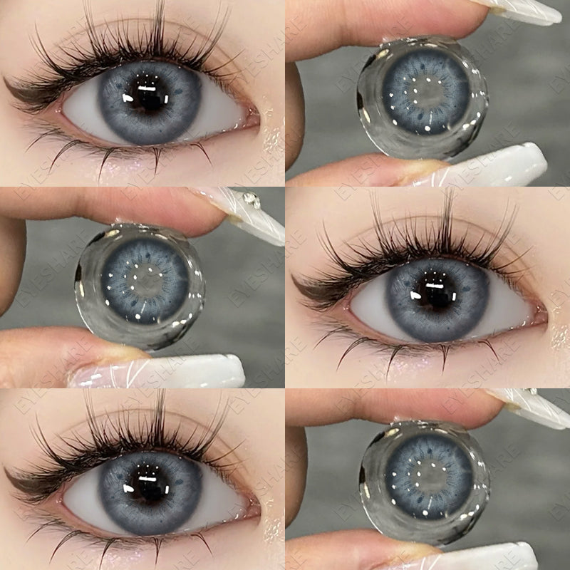 Eyeshare Softlens Swan Gray 1 Pasang 14.5mm