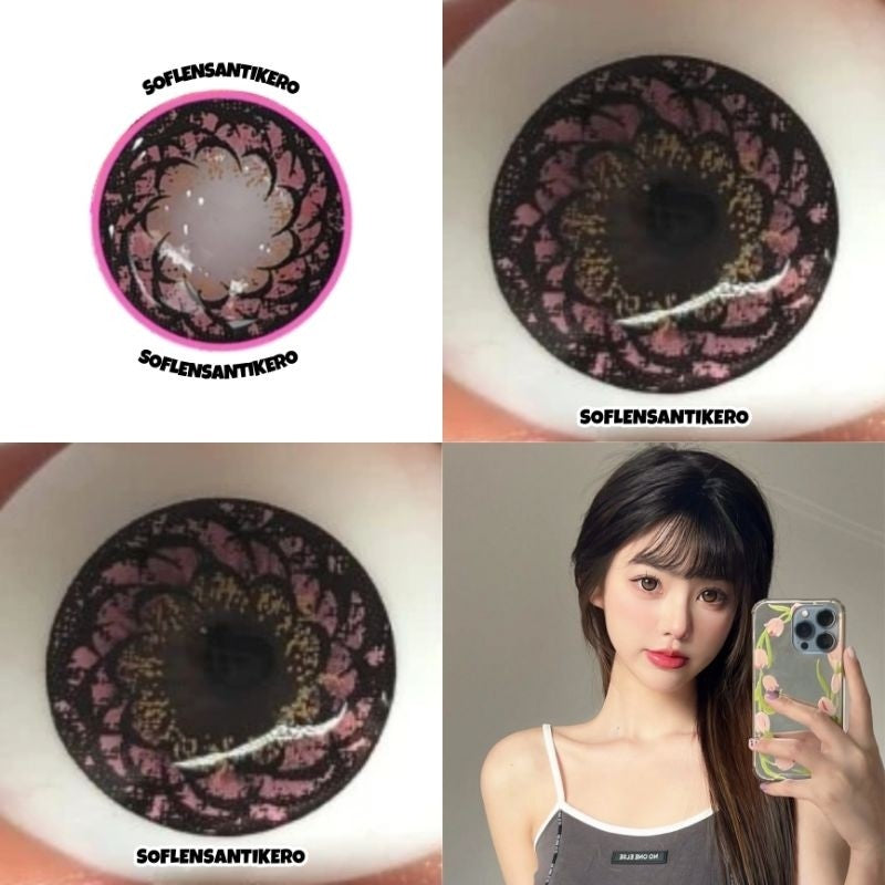 SOFTLENS Highest Water Content 60% | 20MM Diameter | Flower Yogurt | Original Guarantee & Factory Sealed