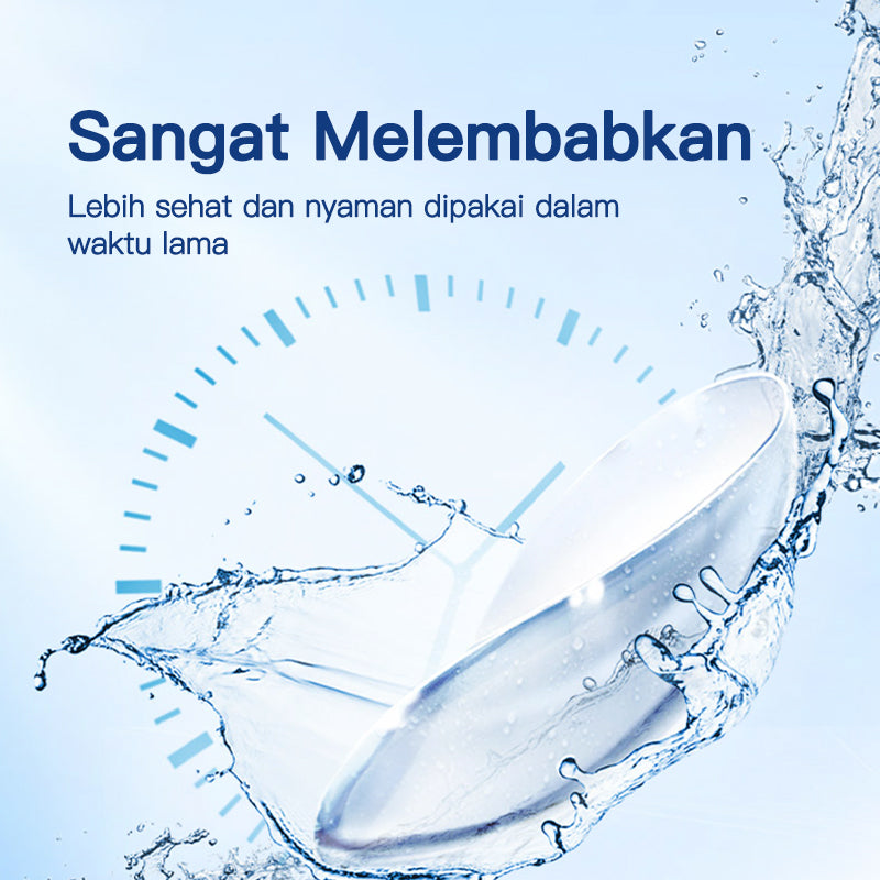 Softlens Bening minus (-1.00 s/d -10.00) Perlindungan UV Magister Softlens 14 mm Softlens Minus Bening Clear 1pasang