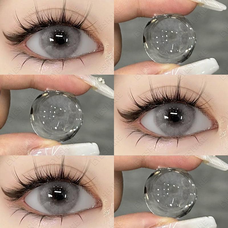 Eyeshare Softlens Swan Gray 1 Pasang 14.5mm