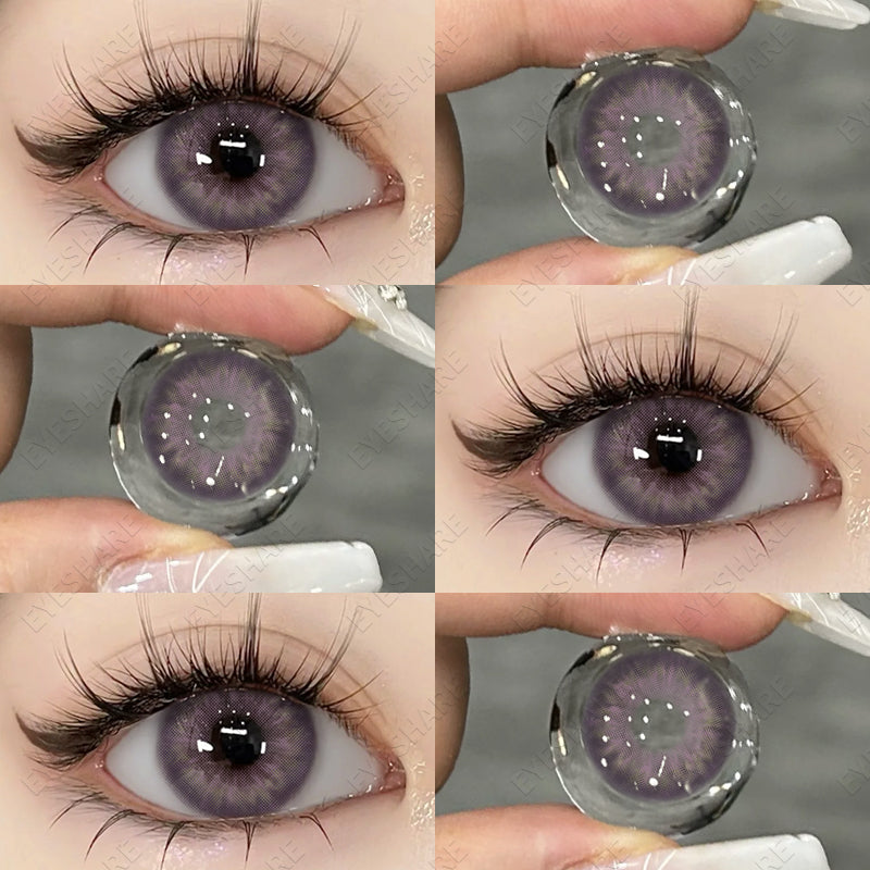 Eyeshare Softlens Miki Gray 1 Pasang 14.0mm