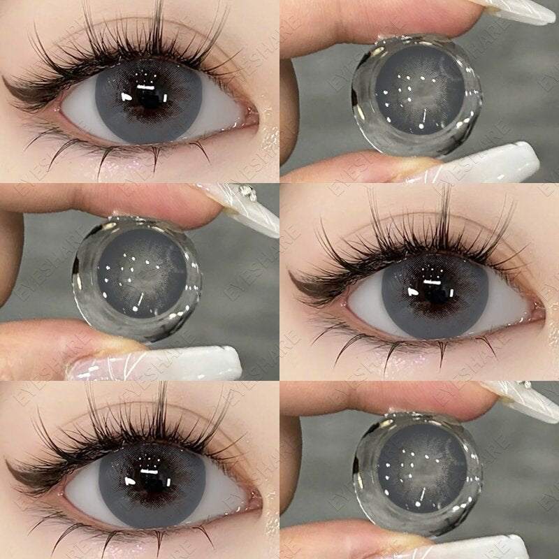 Eyeshare Softlens Swan Gray 1 Pasang 14.5mm