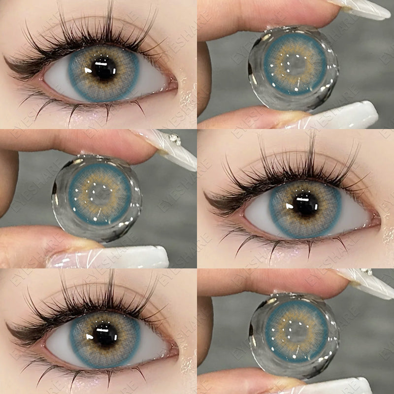 Eyeshare Softlens Swan Gray 1 Pasang 14.5mm