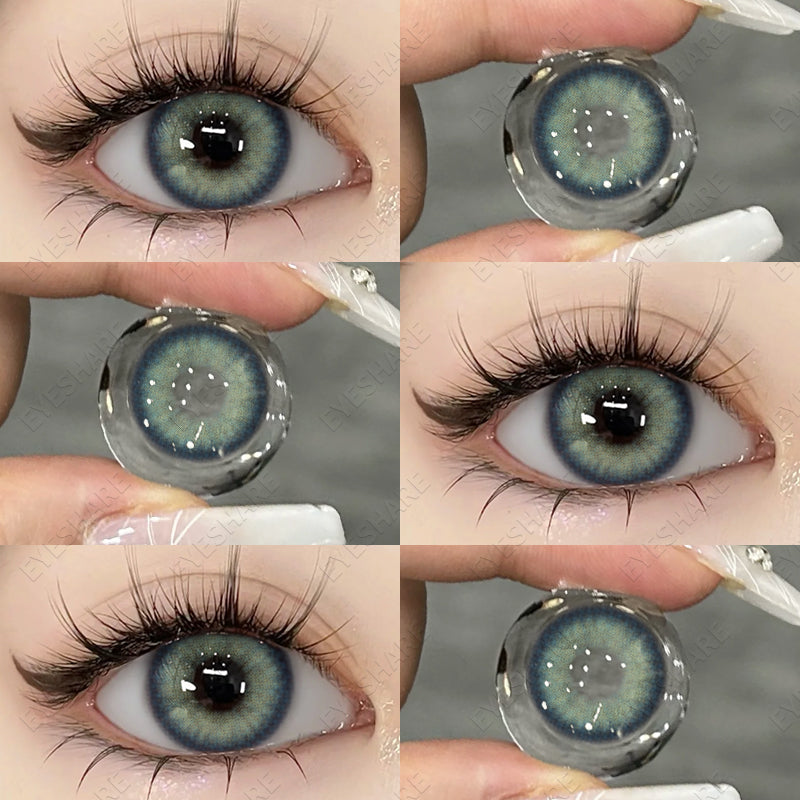 Eyeshare Softlens Miki Gray 1 Pasang 14.0mm