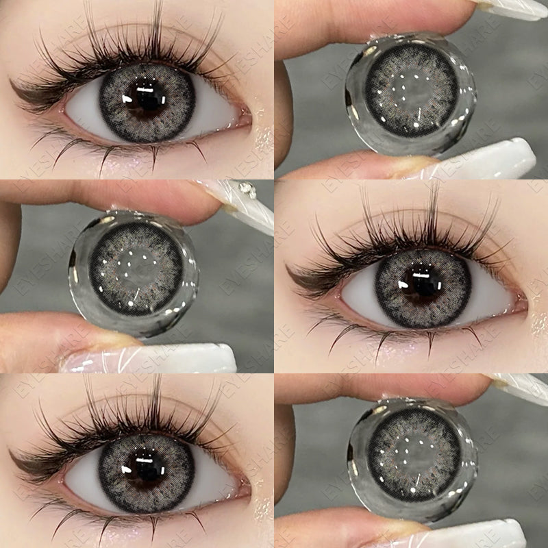 Eyeshare Softlens Miki Gray 1 Pasang 14.0mm