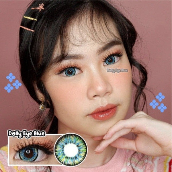 SHINELENS My Dolly Eye 20.8mm Big Eye Wedding Lens | Glamorous Softlens by Pinkinsoftlens | Normal & Prescription Big Eye Contact Lenses