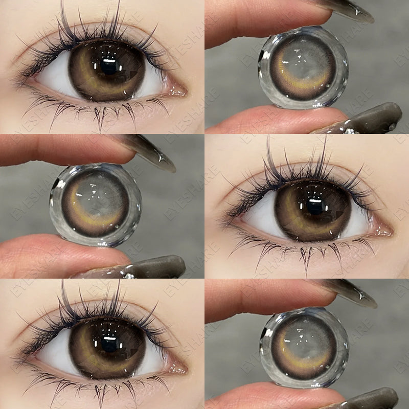 Eyeshare Softlens Swan Gray 1 Pasang 14.5mm