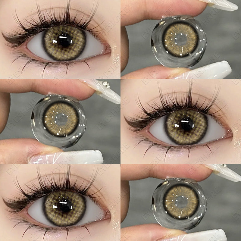 Eyeshare Diamond Softlens Minus (-1~-6) 14.5mm Gray Softlen