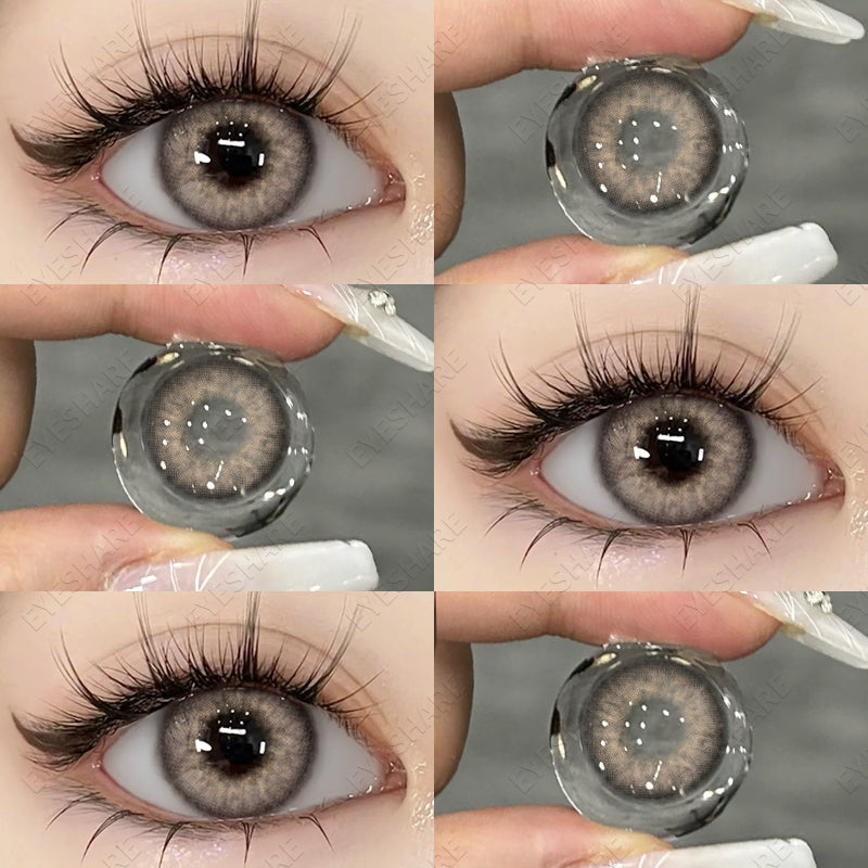 Eyeshare Softlens Swan Gray 1 Pasang 14.5mm