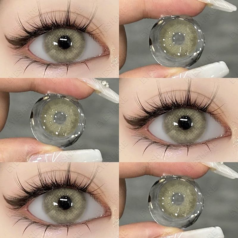 Eyeshare Brazilgirl Amber Softlens 1 Pasang 14.0mm