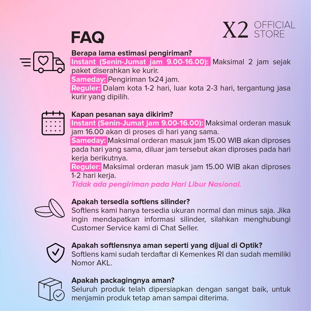 X2 Sanso Color Softlens - Shadow
