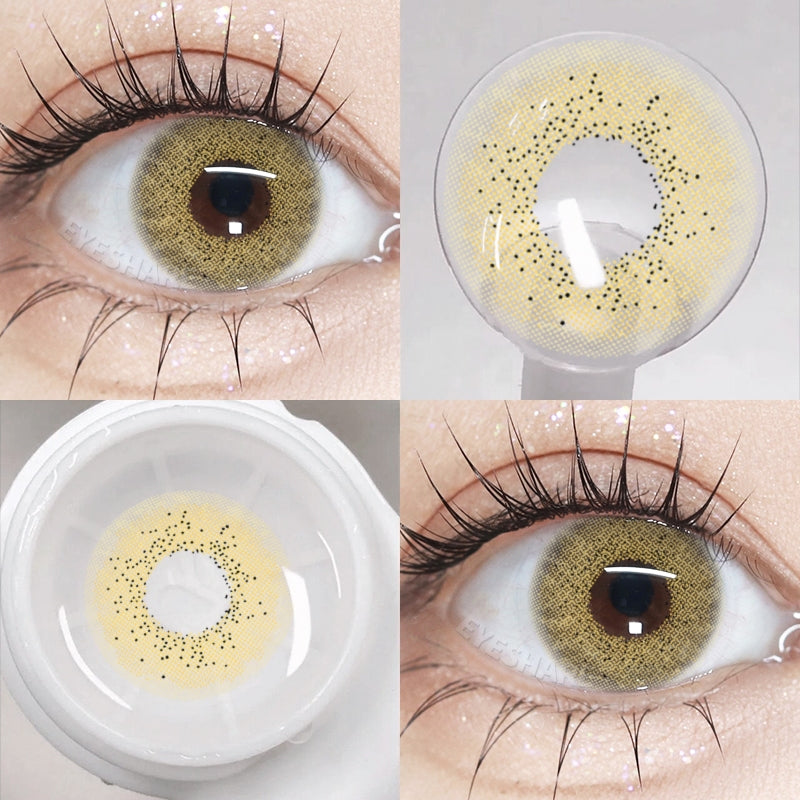 Eyeshare Brazilgirl Amber Softlens 1 Pasang 14.0mm