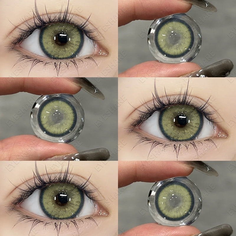 Eyeshare Softlens Lemon Gray 14.0mm 1 Pasang Lensa Kontak