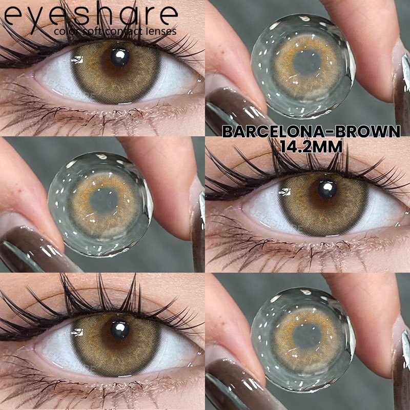 Eyeshare Softlens Vienna Gray 1 Pasang 14.5mm Lensa Kontak