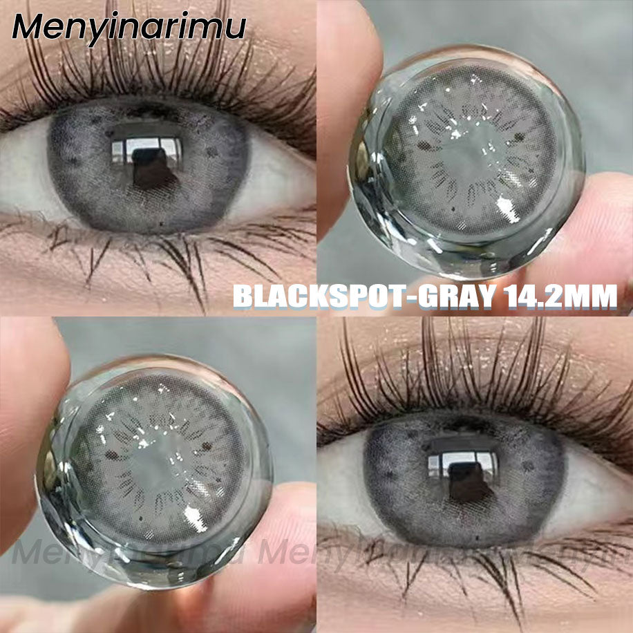 Eyeshare Black Softlens 14.5mm Big Eyes Natural Korea New Softlens Lensa Warna Soflen