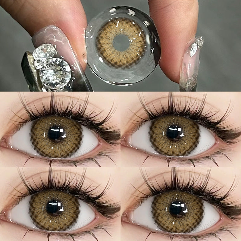 Eyeshare Pattaya Brown Softlens 2pcs 14.2mm Softlen