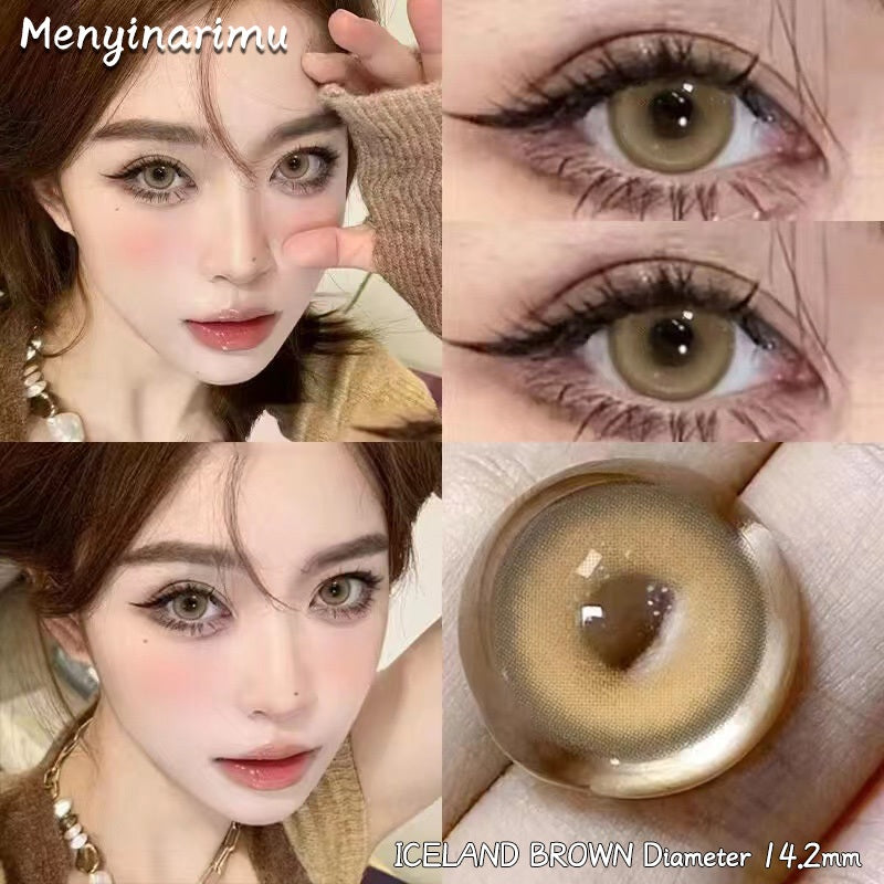 Eyeshare Softlens Miki Gray 1 Pasang 14.0mm