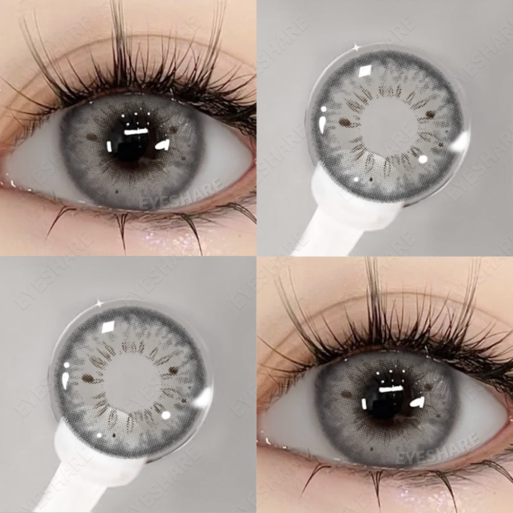 Eyeshare Softlens Minus Estonia Gray 1Pasang 14.5mm Lensa Kontak Minus
