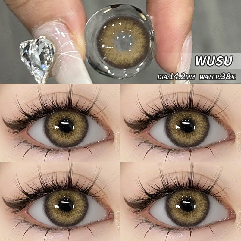 Eyeshare Softlens Vienna Gray 1 Pasang 14.5mm Lensa Kontak