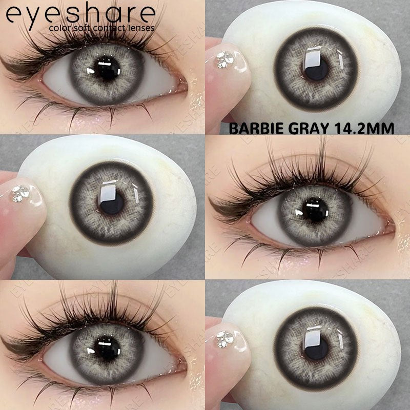 Eyeshare Softlens Miki Gray 1 Pasang 14.0mm