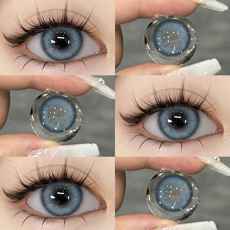 Eyeshare Softlens Miki Gray 1 Pasang 14.0mm