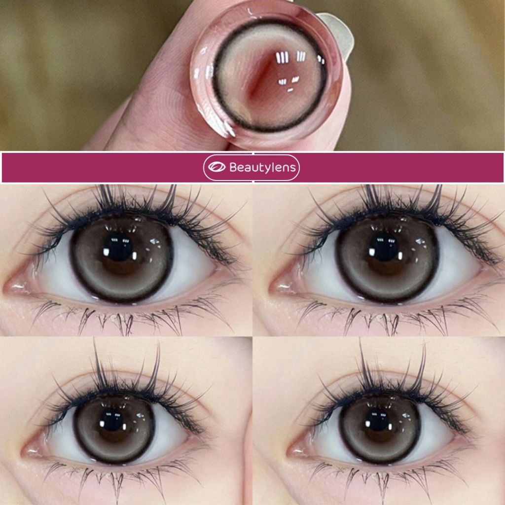 BEAUTYLENS Live02 Milk Tea 14.5mm | Meguro Big Eye Lenses | Normal & Minus | Colored Contacts