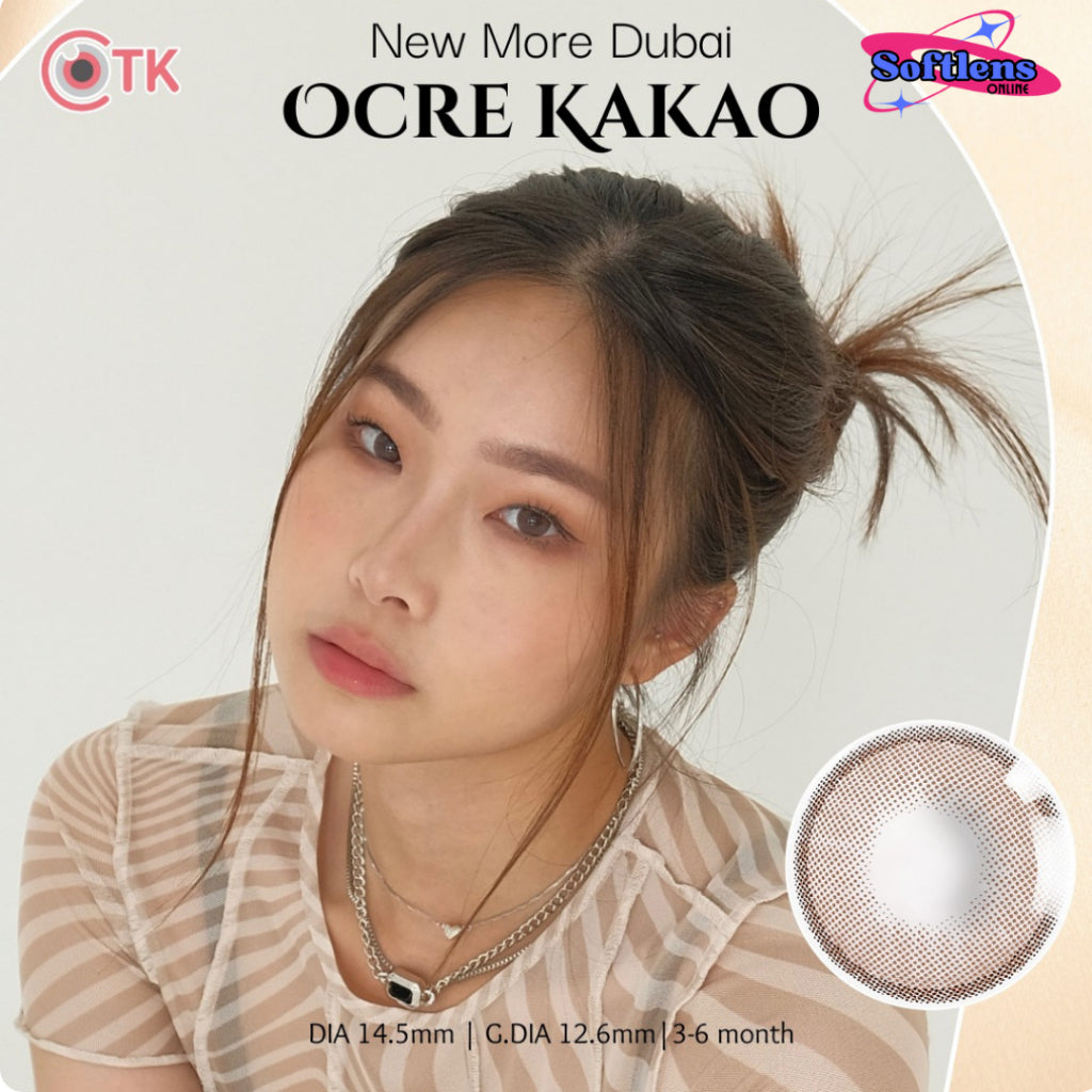 Softlens By CTK NEW MORE DUBAI Dia. 14.50mm Minus -3.50 sd -4.50 | Natural Look | Best Seller